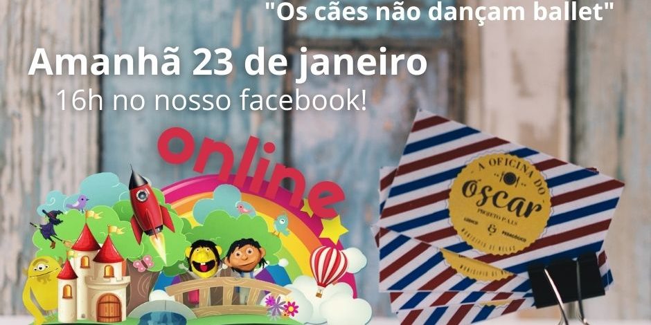 sábados 23 às 16 horas no facebook da biblioteca!