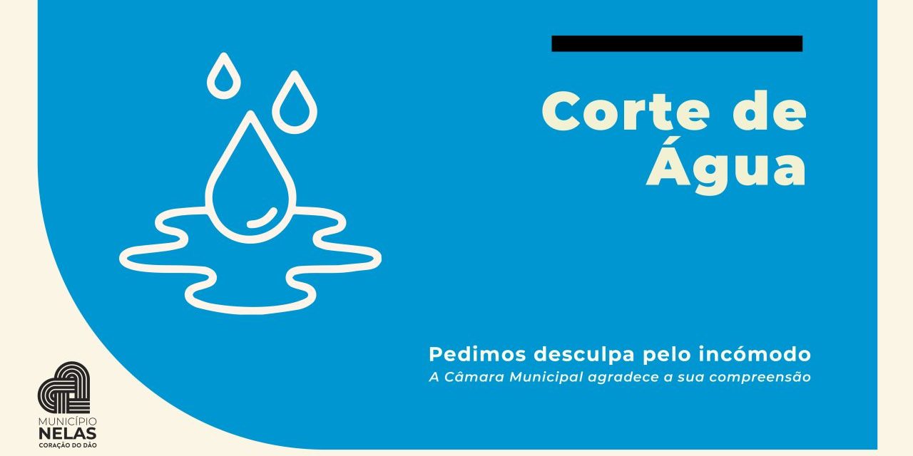 Corte de água