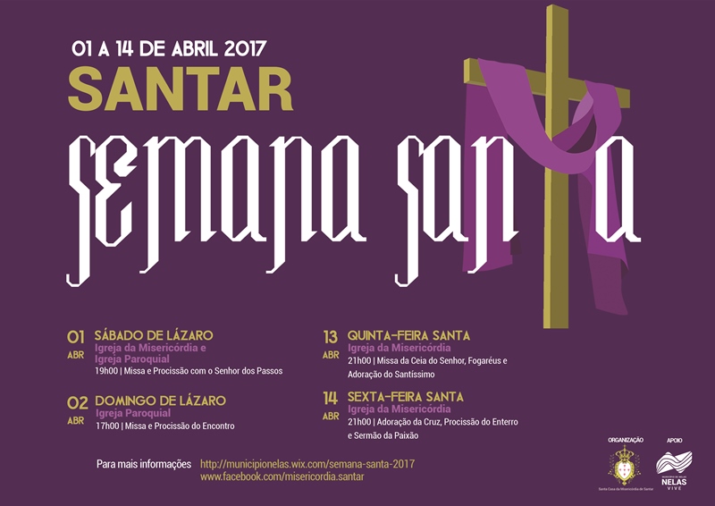 Cartaz Semana Santa 2017