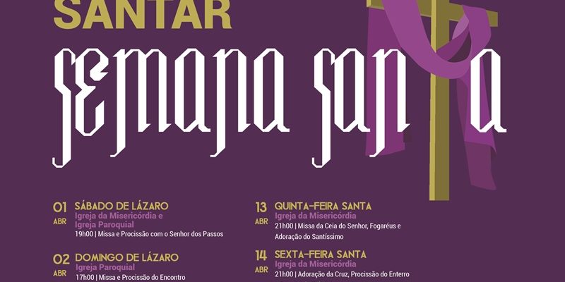 Cartaz Semana Santa 2017 2